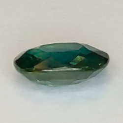 Zaffiro blu da 0,98ct taglio ovale 6,70x5,40 mm