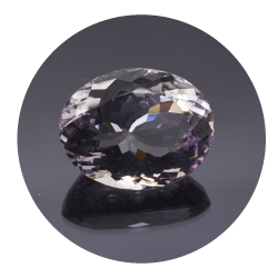 42,57ct. Amatista Rosa de Francia 26,25x18,60mm