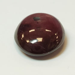 Cabochon ovale con rubino stellato da 35,06 ct, 23,06x17,51 mm