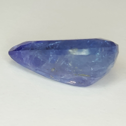 Tanzanite Blu Taglio A Pera da 12,38 ct, 18,39x12,59 mm