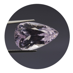 13,94 ct Kunzite Pear Cut