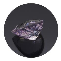 8,91 ct Kunzite Pear Cut