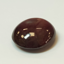 24.11ct Star Ruby oval cabochon 18.85x15.74mm