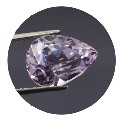 8,12 ct. Kunzite Cushion