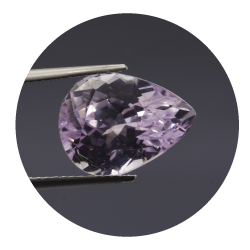 8,12 ct. Kunzite Cushion