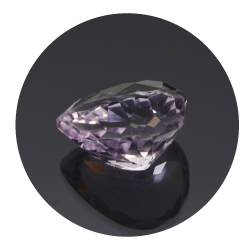 8,12 ct. Kunzite Cushion