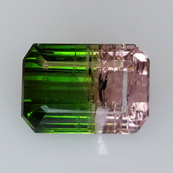 6.79 ct Tourmaline Emerald Cut 12.09 x 8.48mm