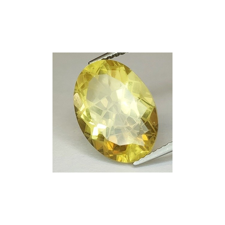 6,85 ct Citrinquarz im Ovalschliff 15,27 x 10,93 mm