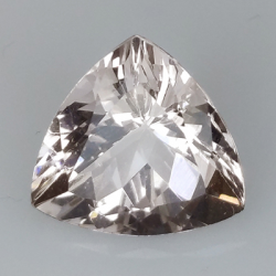 5,45 ct Morganit Trilliantschliff 12,08 x 11,90 mm