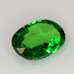 1.12 ct Green Tsavorite Oval Cut 7.76 x 5.44 mm