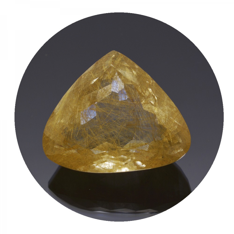 41,72 ct. Rutile Quartz Pear Cut