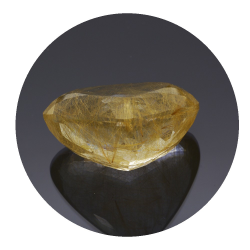 41,72 ct. Rutile Quartz Pear Cut