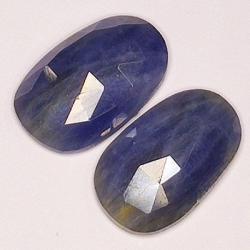 10.41ct Sapphire cabochon cut 14 x 9 mm