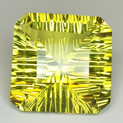 46.89ct Lemon quartz oval cut 22.88 x 22.76 mm