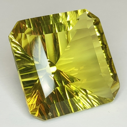 46.89ct Lemon quartz oval cut 22.88 x 22.76 mm