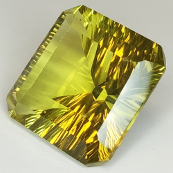 46,89 ct Zitronenquarz im Ovalschliff 22,88 x 22,76 mm