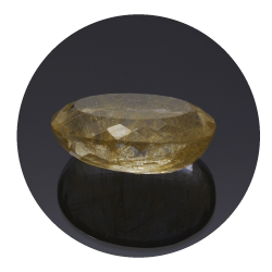 27,86 ct. Rutile Quartz Oval Cut