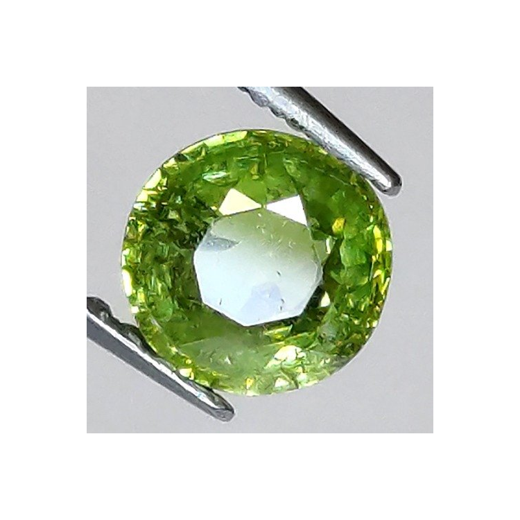 0.72ct Demantoid Garnet round cut 5.40 x 5.34mm