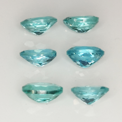 1ct Apatite Oval Cut 6x4mm