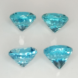 1ct Apatite Coupe Ronde 5,5mm