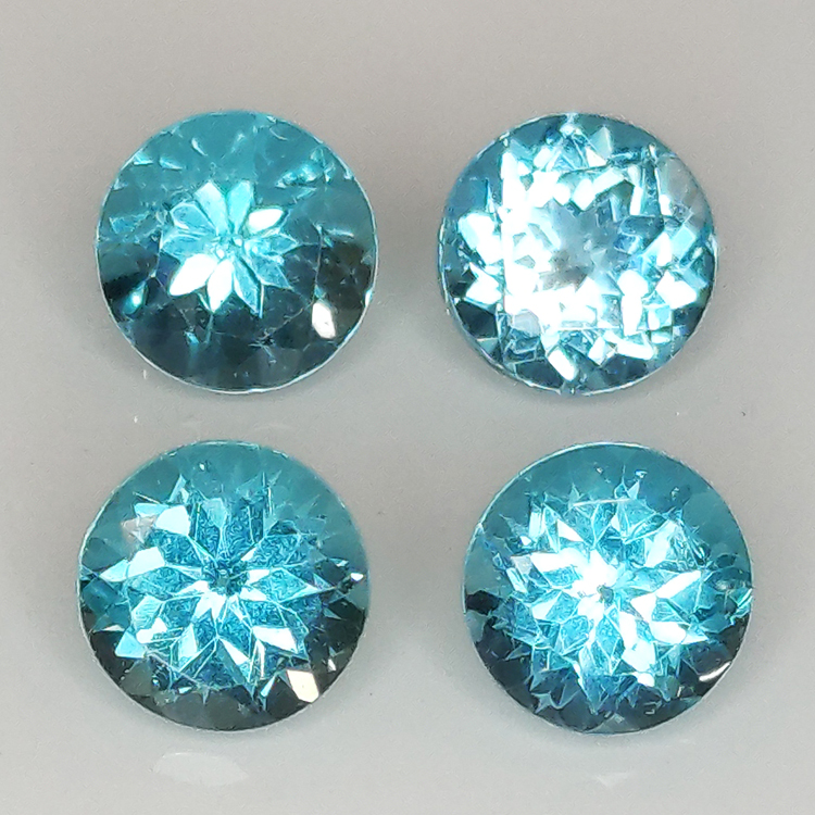 1ct Apatite Coupe Ronde 5,5mm