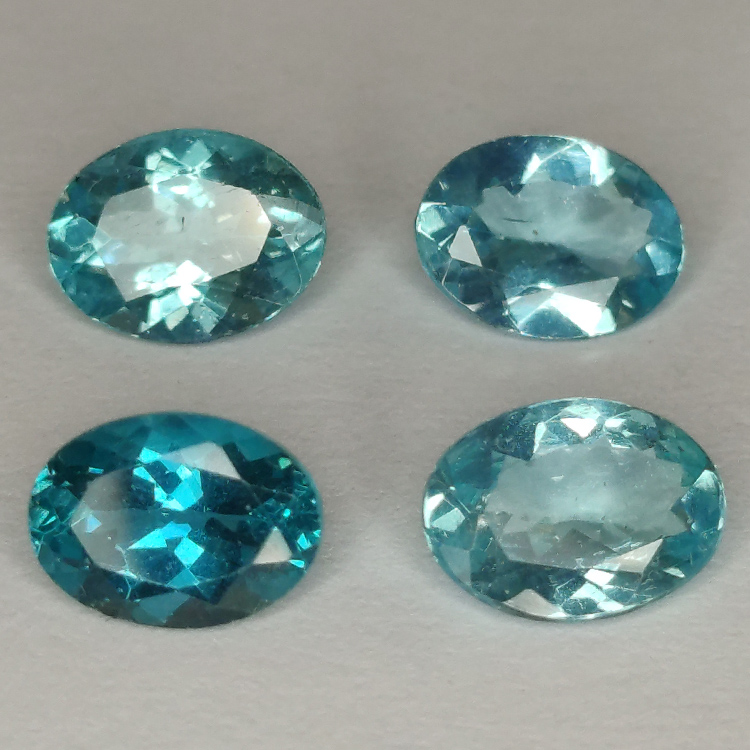 1pc Apatite Taille Ovale 8x6mm