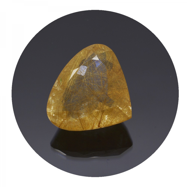 14,99 ct. Rutile Quartz Pear Cut