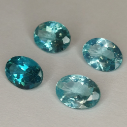 1pc Apatite Taille Ovale 8x6mm