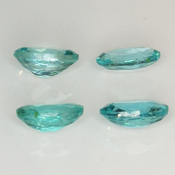 1pz Apatite Taille Ovale 6x4mm