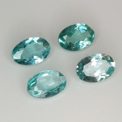 1pc Apatite Oval Cut 6x4mm