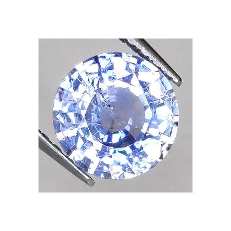 1.11ct Zafiro talla redonda 6,41mm