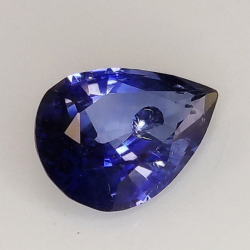 1.21 ct Zafiro talla pera 8.09 x 5.66 mm