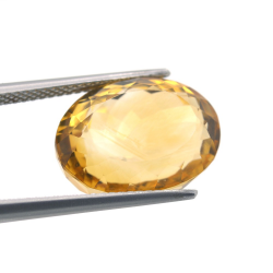 11,47 ct. Citrine Ovale