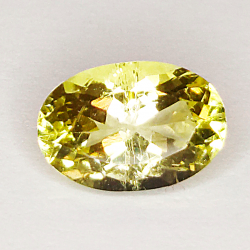 1,54 ct Heliodorus Ovalschliff 9,10 x 6,18 mm