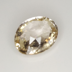 2.28 ct Padparascha sapphire oval cut 9.24 x 7.53mm