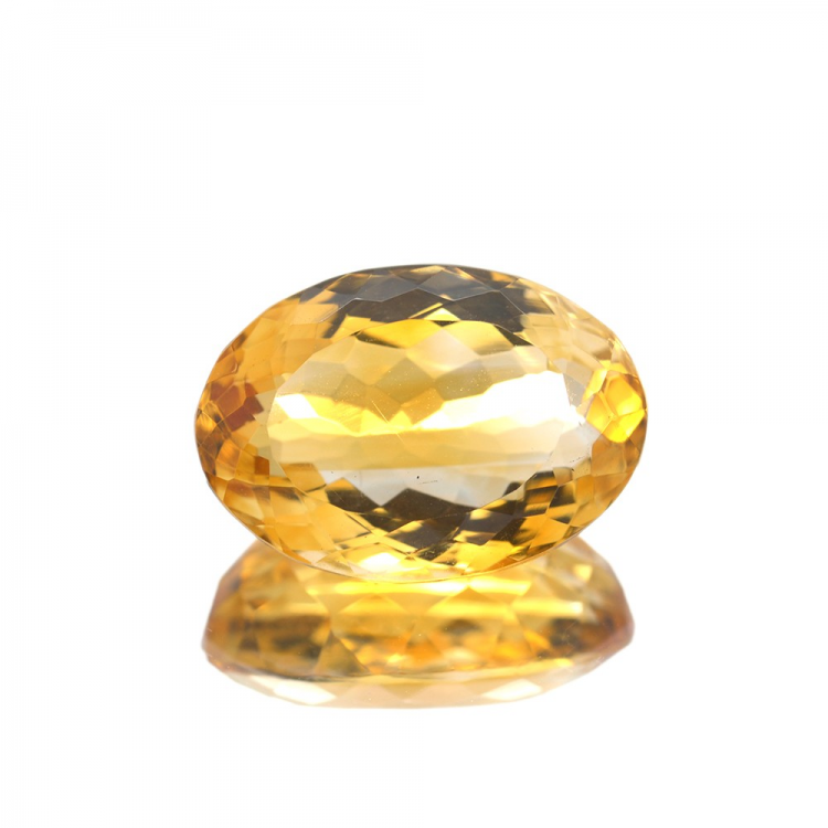 11,07 ct. Citrino Ovale