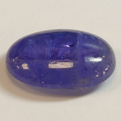 Tanzanite taille ovale 6,91 ct 15,20 x 10,52 mm