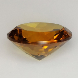 11.87ct Cuarzo Citrino Talla Redonda 16 mm