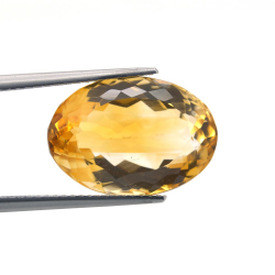 11,07 ct Citrine Ovale