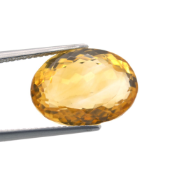 12,33 ct. Citrine Oval Cut