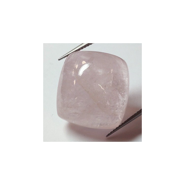 Cabochon di Morganite da 32,89 ct, 17,53x18,69 mm