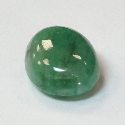 2,76ct Esmeralda Talla Oval en Cabujón 10,31x7,81mm