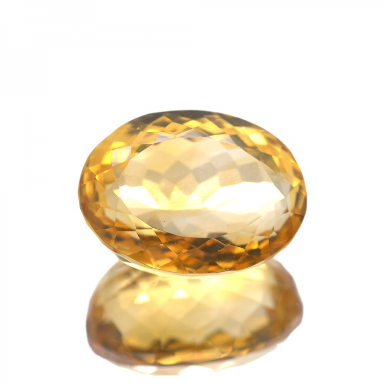 12,33 ct. Citrine Oval Cut