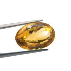 12,12 ct.Citrine Ovale