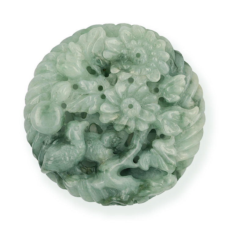 Colgante Vegetal de Jade