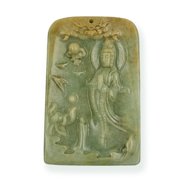 Colgante de Jade de Buda