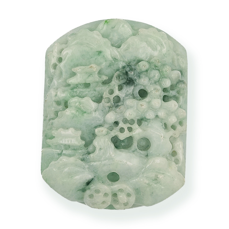 Jade Vegetable Pendant