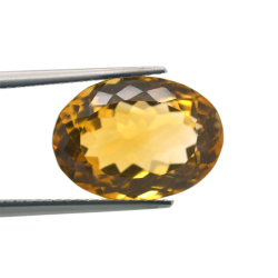 9,95 ct. Citrine Oval Cut