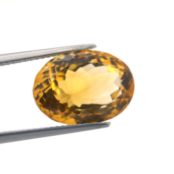 9,95 ct. Citrin Oval