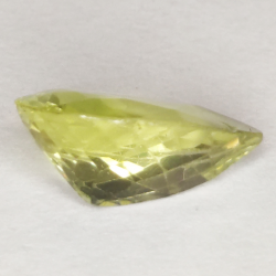 1.80ct Pear Cut Green Peridot 10.46x6.66mm